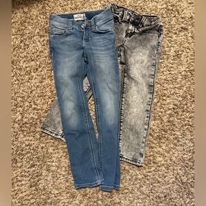 Jordache Blue and Gray Jeans Classic Denim Style